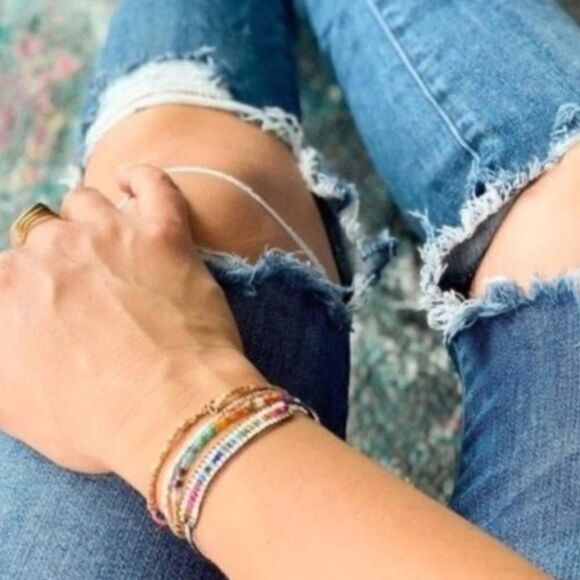 Stella & Dot Unity Wishing Bracelet – Multi-Color, Adjustable - Picture 3 of 6